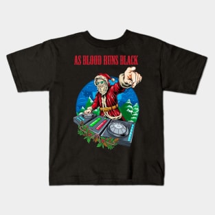 AS BLOOD RUNS BLACK BAND XMAS Kids T-Shirt